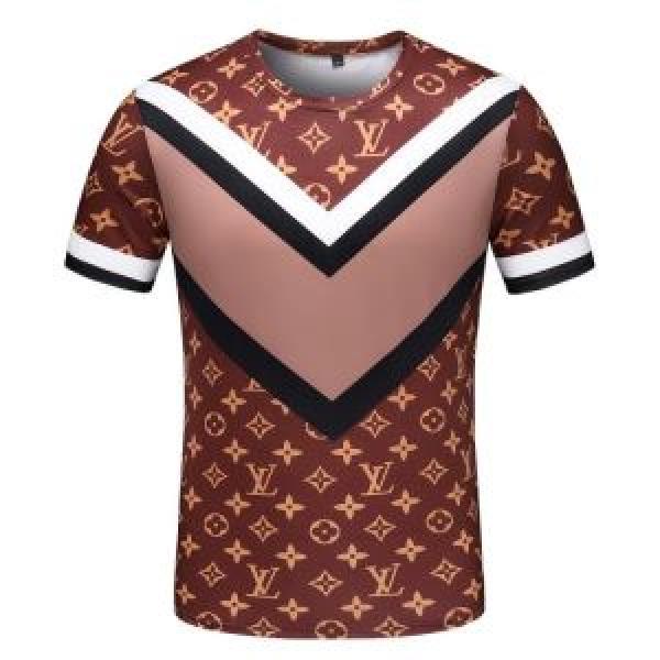 春夏コレクション新品 半袖Tシャツ 差をつけたい人にもおすすめ ルイ ヴィトン LOUIS VUITTON