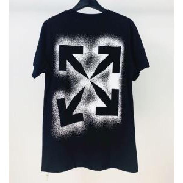 オフホワイト 20SS☆送料込 2色可選 Off-White  普段のファッション 半袖Tシャツ 破格値