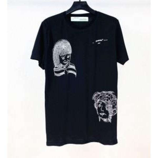 2色可選 手頃価格でカブり知らず Off-White オフホワイト 価格も嬉しいアイテム 半袖Tシャツ 素敵なアイテム