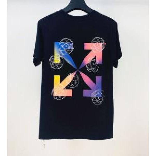 新作が見逃せない 2色可選 半袖Tシャツ 限定色がお目見え Off-White オフホワイト 一目惚れ級に