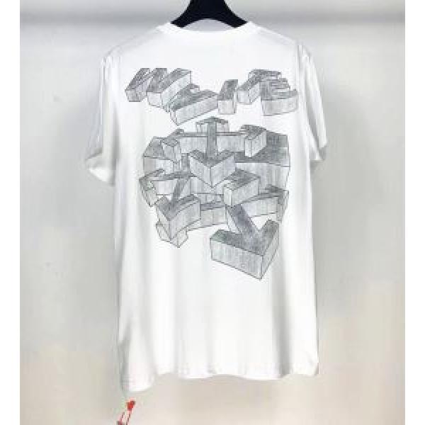 2025年春夏コレクション 半袖Tシャツ 3色可選 限定品が登場 Off-White オフホワイト 最先端のスタイル