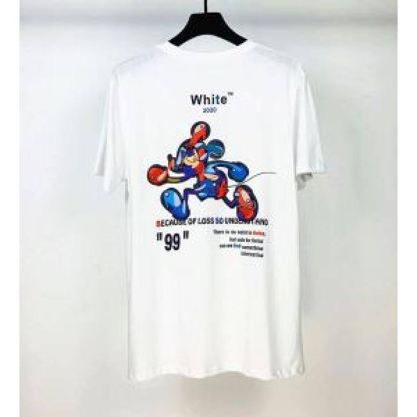 Off-White 2026SS人気 2色可選 オフホワイト 2年以上連続１位獲得 半袖Tシャツ エレガントな雰囲気