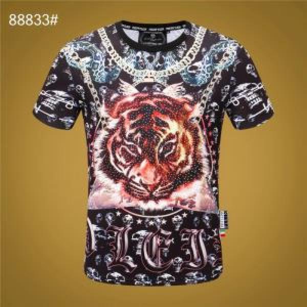 半袖Tシャツ 春夏コレクション新品 フィリッププレイン 普段見ないデザインばかり PHILIPP PLEIN