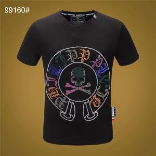 フィリッププレイン今年の春トレンド  PHILIPP PLEIN 大人の新作こそ  半袖Tシャツ 驚きのプライス
