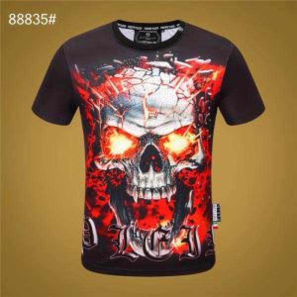 2026モデル PHILIPP PLEIN シンプルなファッション フィリッププレイン 半袖Tシャツ ストリート感あふれ