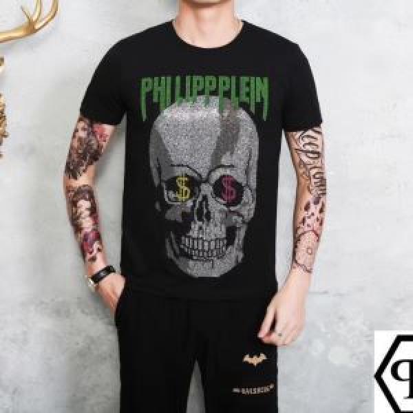安心の実績 半袖Tシャツ 2色可選 愛らしい春の新作 フィリッププレイン 2026話題の商品 PHILIPP PLEIN