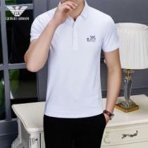 2色可選 アルマーニ エレガントな雰囲気  ARMANI おしゃれな人が持っている 半袖Tシャツ １点限り！VIPセール