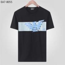 3色可選 幅広いアイテムを展開 半袖Tシャツ 非常にシンプルなデザインな アルマーニ ARMANI 高級感のある素材