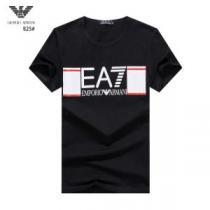 2色可選 半袖Tシャツ 価格も嬉しいアイテム アルマーニ ARMANI 通勤通学どちらでも使え