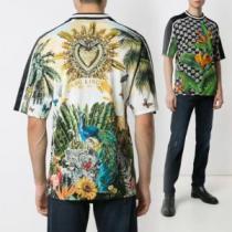 今年の春トレンド ドルチェ＆ガッバーナ Dolce&Gabbana 大人の新作こそ 半袖Tシャツ 驚きのプライス
