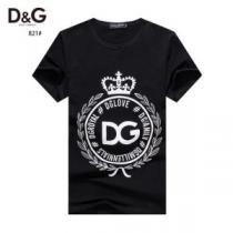 ドルチェ＆ガッバーナ１点限り！VIPセール 2色可選  Dolce&Gabbana おしゃれ刷新に役立つ 半袖Tシャツ