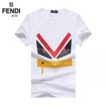 2色可選 オススメのアイテムを見逃すな フェンディ FENDI コーデの完成度を高める 半袖Tシャツ