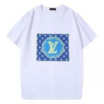 おしゃれに大人の必見 2色可選 半袖Tシャツ 驚きのプライス ルイ ヴィトン LOUIS VUITTON