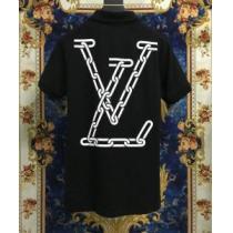 シンプルなファッション 2色可選 半袖Tシャツ この時期の一番人気は ルイ ヴィトン LOUIS VUITTON