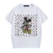 4色可選 ルイ ヴィトン人気の高いブランド  LOUIS VUITTON 半袖Tシャツ 普段使いにも最適なアイテム