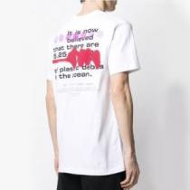 2026モデル 半袖Tシャツ スタイルアップ Off-White オフホワイト ストリート感あふれ