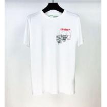 Off-White 大人気のブランドの新作 オフホワイト取り入れやすい  半袖Tシャツ 確定となる上品