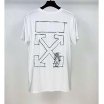 半袖Tシャツ 2色可選 最もオススメ Off-White 人気が継続中 オフホワイト  海外でも大人気