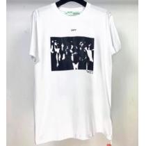 Off-White 通勤通学どちらでも使え オフホワイト 2色可選 限定アイテムが登場 半袖Tシャツ