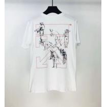 普段使いにも最適なアイテム 2色可選 Off-White オフホワイト ストリート界隈でも人気 半袖Tシャツ 20新作です