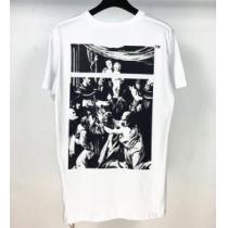3色可選 どのアイテムも手頃な価格で 半袖Tシャツ ストリート系に大人気 Off-White オフホワイト 2026春新作