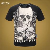 2色可選 フィリッププレイン今季の主力おすすめ  PHILIPP PLEIN 本当に嬉しいアイテム  半袖Tシャツ