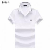 大人気のブランドの新作 半袖Tシャツ 3色可選 老舗ブランド プラダ PRADA  確定となる上品