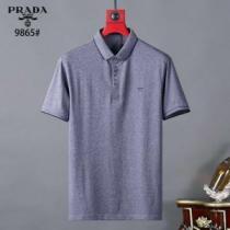 プラダ海外でも大人気 3色可選  PRADA 日本未入荷カラー 半袖Tシャツ 注目を集めてる