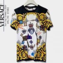 シンプルなファッション ヴェルサーチ VERSACE スタイルアップ 半...