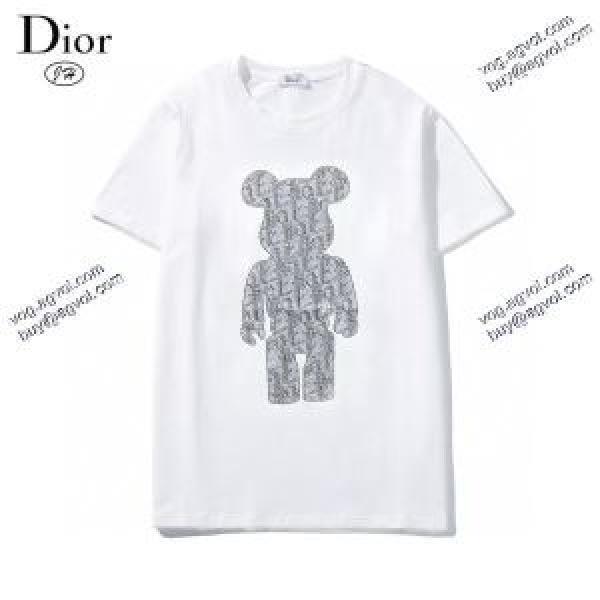 2026春夏新作 ディオール DIOR肌触りの気持ちいTシャツ/半袖 2色可選 大人キレイに仕立てる