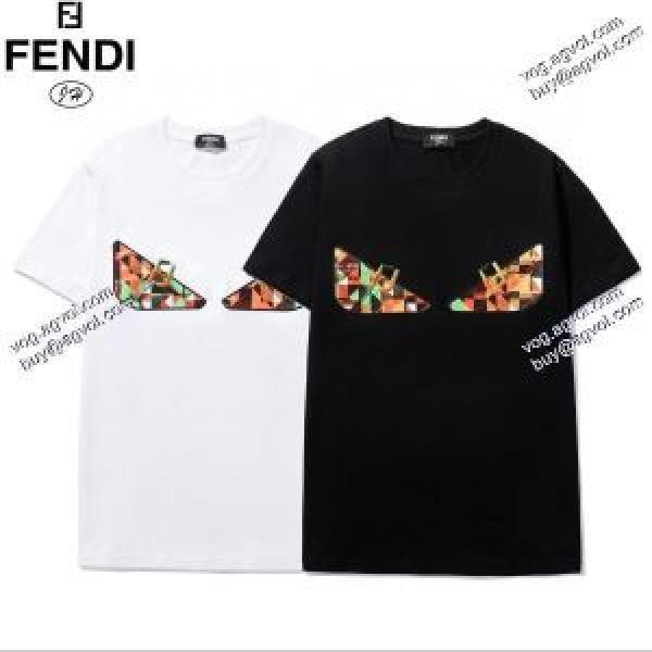フェンディ特別人気感謝SALE FENDI Tシャツ/半袖 2色可選海外セレブ定番愛用 2026春夏新作
