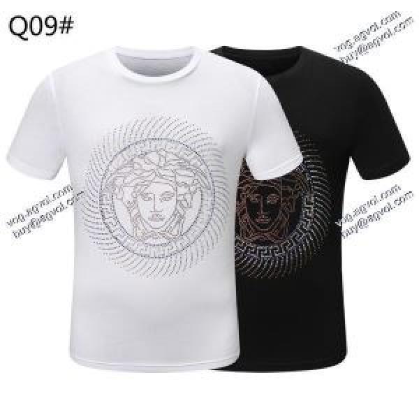 VERSACE 存在感のあるヴェルサーチ 2026春夏新作 Tシャツ/半袖 ランキング商品 2色可選