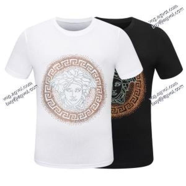 2色可選 ヴェルサーチVERSACE 2026春夏新作 Tシャツ/半袖 強い魅力を感じる一枚