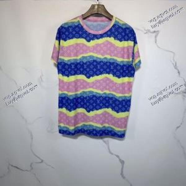大人の個性を 2026春夏新作ルイ ヴィトン高評価の人気品  LOUIS VUITTON Tシャツ/半袖