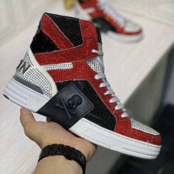 フィリッププレイン2026春夏新作 高評価の人気品 PHILIPP?PLEIN ランキング商品2色可選 スニーカー/靴