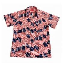 ファション性の高い シュプリームカジュアル SUPREME 2色可選 2026春夏新作 Tシャツ/半袖 SUPREMEアメリカン国旗半袖シャツ