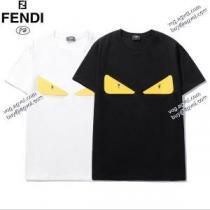 個性派 フェンディ2色可選 FENDI Tシャツ/半袖 雑誌掲載アイテム 2026春夏新作 お買い得品