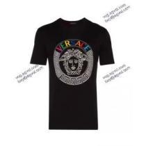 高級感あるヴェルサーチVERSACE 2026春夏新作 Tシャツ/半袖 人気ブログ掲載 2色可選