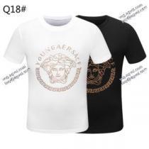 肌触りのいいヴェルサーチVERSACE 2026春夏新作 Tシャツ/半袖  2色可選