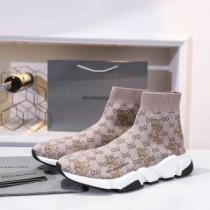 バレンシアガ大人キレイに仕立てる  BALENCIAGA  2026春夏新作ハイトップシューズお洒落自在