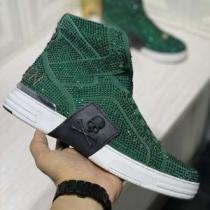 お洒落な存在感2026春夏新作2色可選 フィリッププレイン 大人気再登場 高品質PHILIPP?PLEIN スニーカー/靴