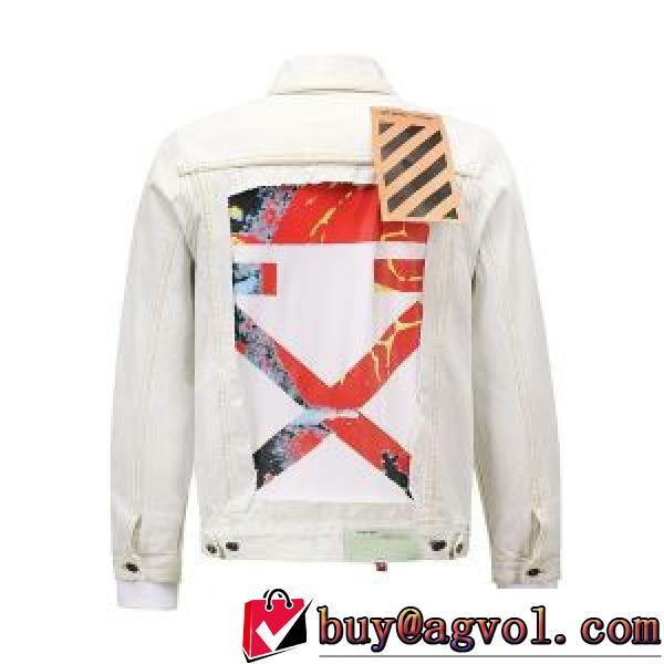 シンプルなデザイン2026秋冬新作 オフホワイトコピー デニムジャケットコピー Off-White 
