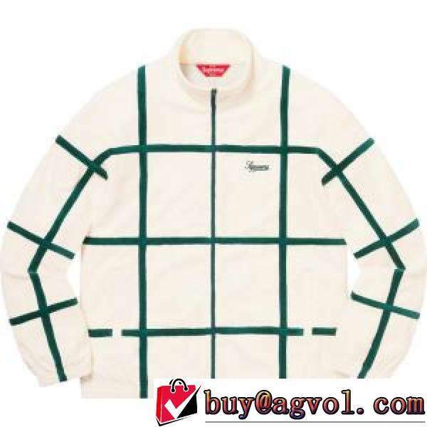 存在感のあるSUPREMEコピー ブルゾン 2色可選 Supreme 20 ss Grid Taping シュプリームコピー ビロードステッチストライプのチェックのカラージャケット