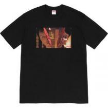シュプリームコピーTシャツ/半袖 SUPREMEコピー 多色可選 20SS Supreme week 18 Split Tee連名キラー、阿一半袖Tシャツ