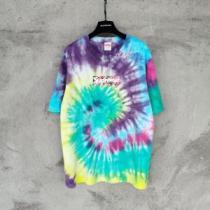 2026夏の新型重工洗濯SUPREMEコピー村上隆のファッション染めシュプリームコピー Tシャツ/半袖スタイリッシュな印象