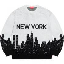 海外セレブ愛用 Supreme 20ss New York Sweater都市セーターニューヨークメトロポリタン夜景  SUPREMEシュプリームコピー ニットパーカー 多色可選 