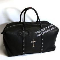 ハンドバッグ クロムハーツブランド コピー 海外セレブ愛用 CHROME HEARTS コピー 2026秋冬 シルバー925 ボストンバッグ.28.