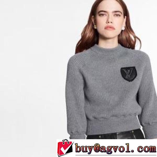 超人気美品 2026AW ルイ ヴィトンコピー LOUIS VUITTONコピー耐久性に優れ ニットパーカー