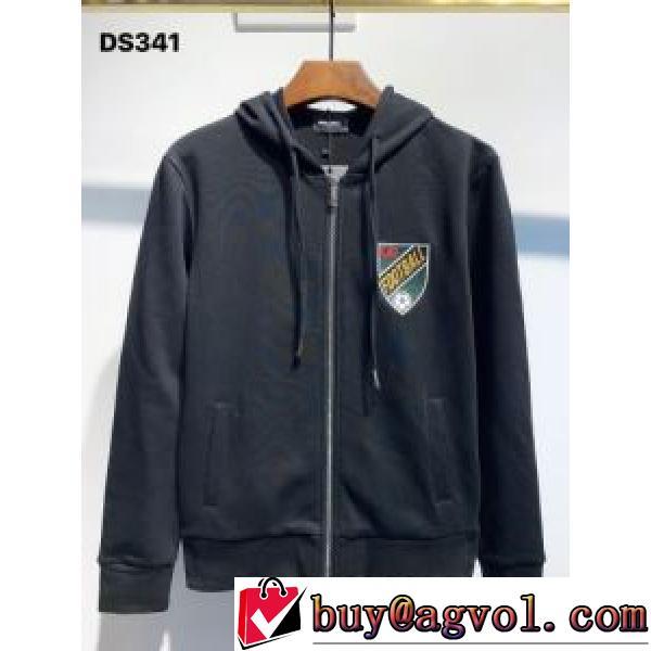 高評価の人気品  DSQUARED2ブランド 偽物 通販 セレブ風  2色可選フード付きコート 2026AW DSQUARED2 ディースクエアードお洒落に魅せる
