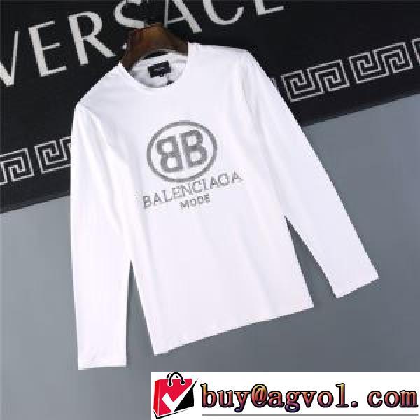 2026AWバーバリーコピー激安 魅力ファッション 3色可選長袖 /ロングTシャツ BALENCIAGA偽物  耐久性のある XXX